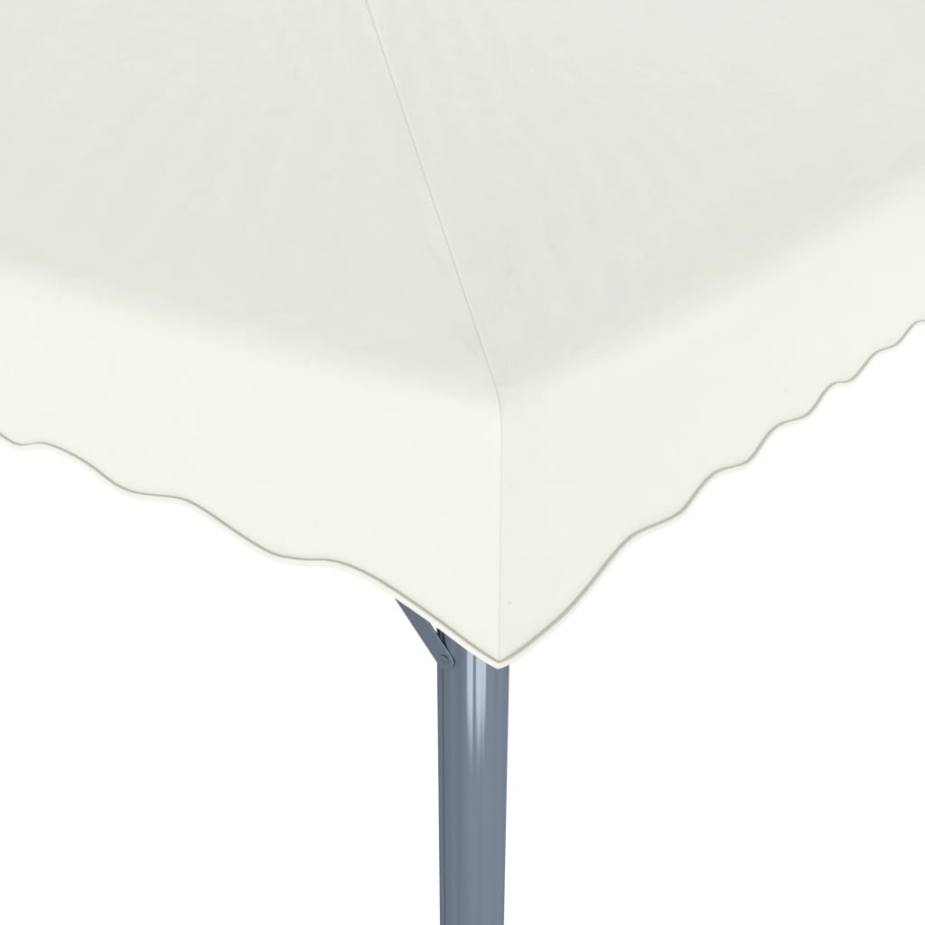 Gazebo 300x300 cm Crema Alluminio | homemem39