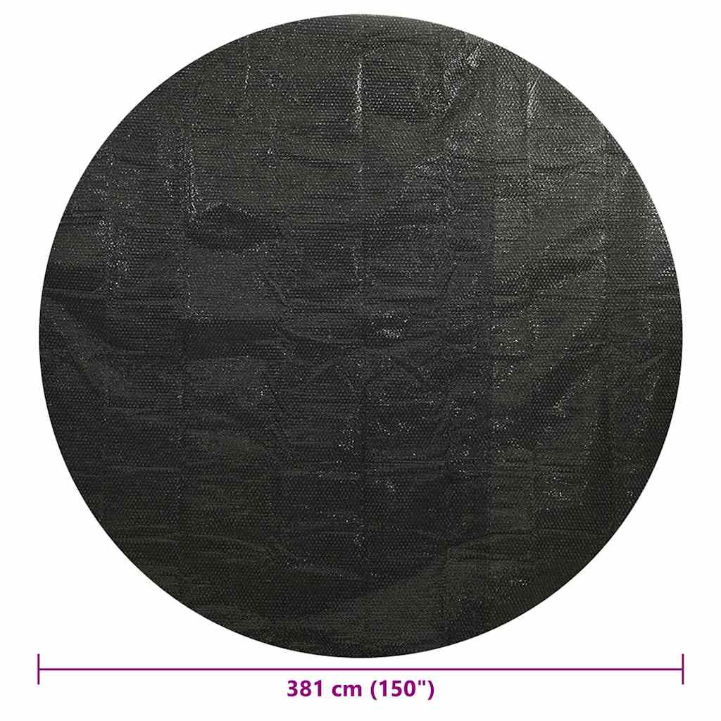 Copertura per Piscina Nera 381 cm PE | homemem39