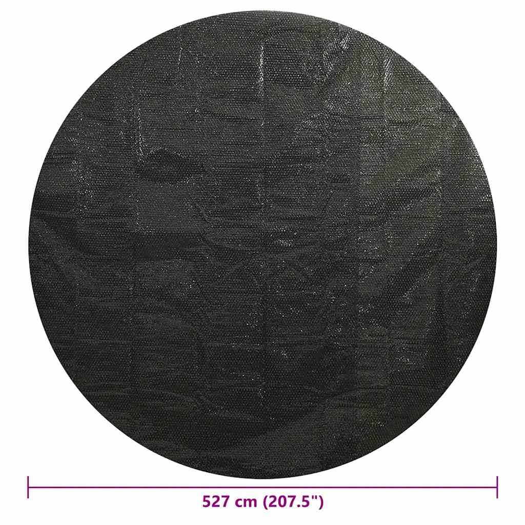 Copertura per Piscina Nera 527 cm PE | homemem39