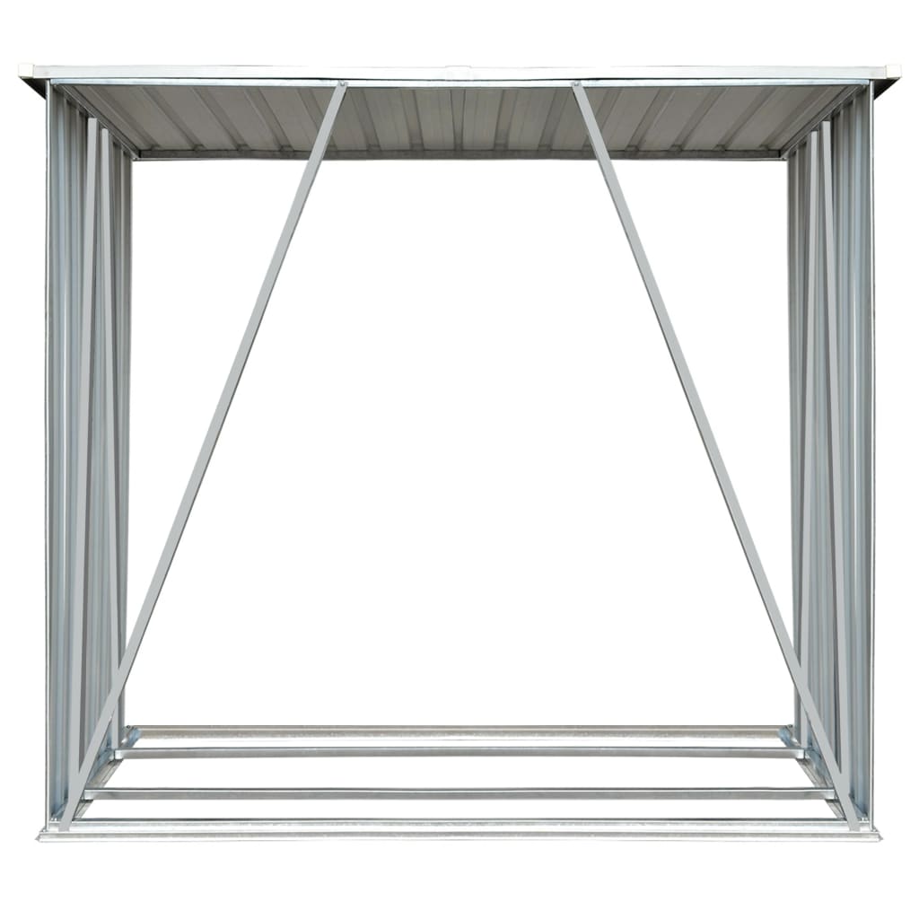 Capannone da Giardino in Acciaio Zincato 163x83x154 cm Verde - homemem39