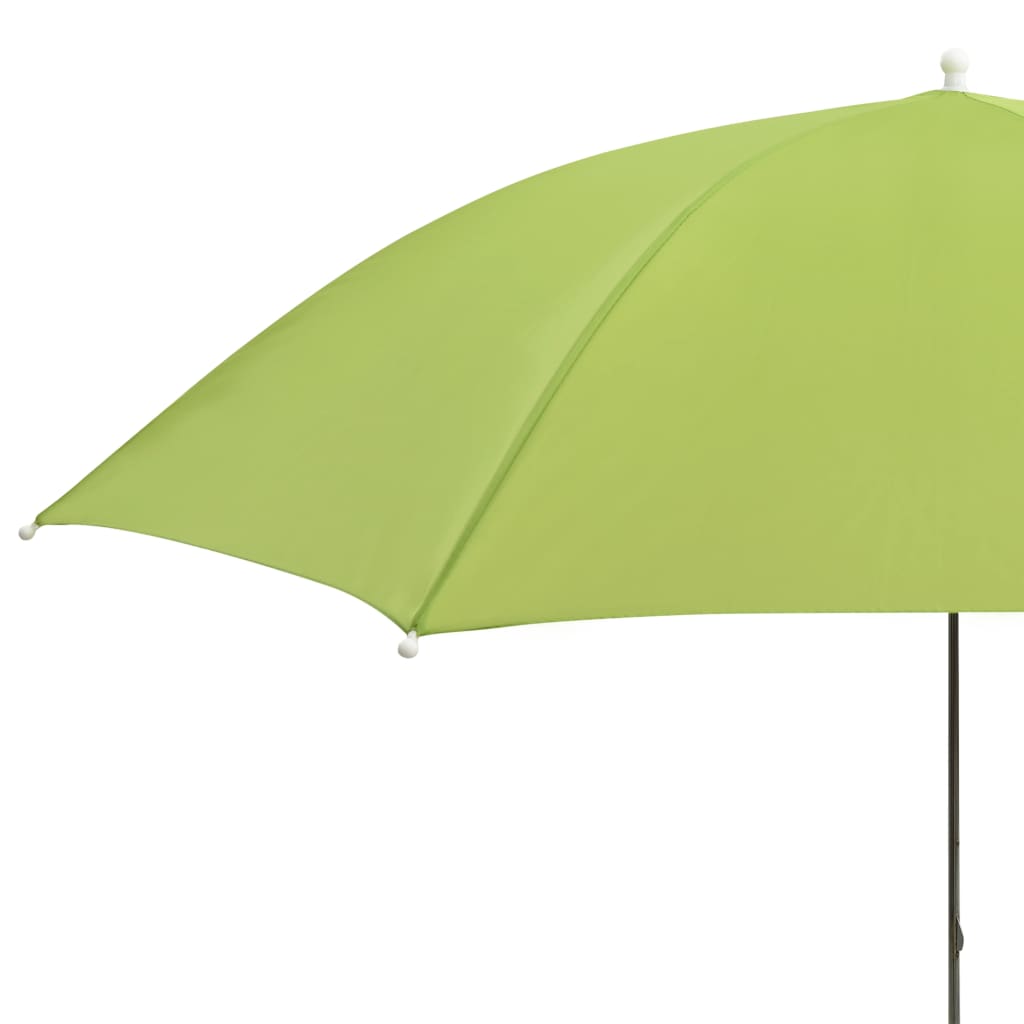 Ombrelloni per Sedie da Campeggio 2 pz Verdi 105 cm - homemem39