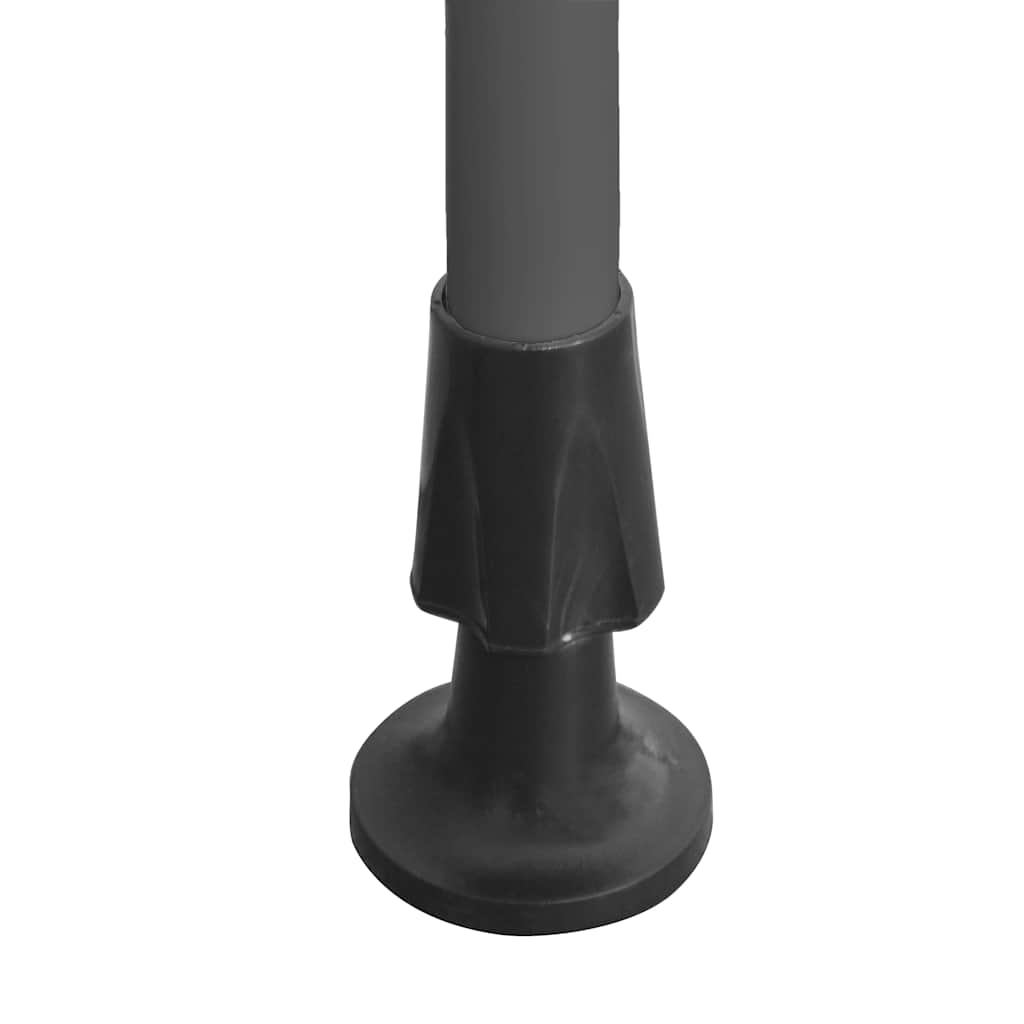 Tenda da Sole Retrattile Manuale LED 400 cm Arancione e Marrone | homemem39