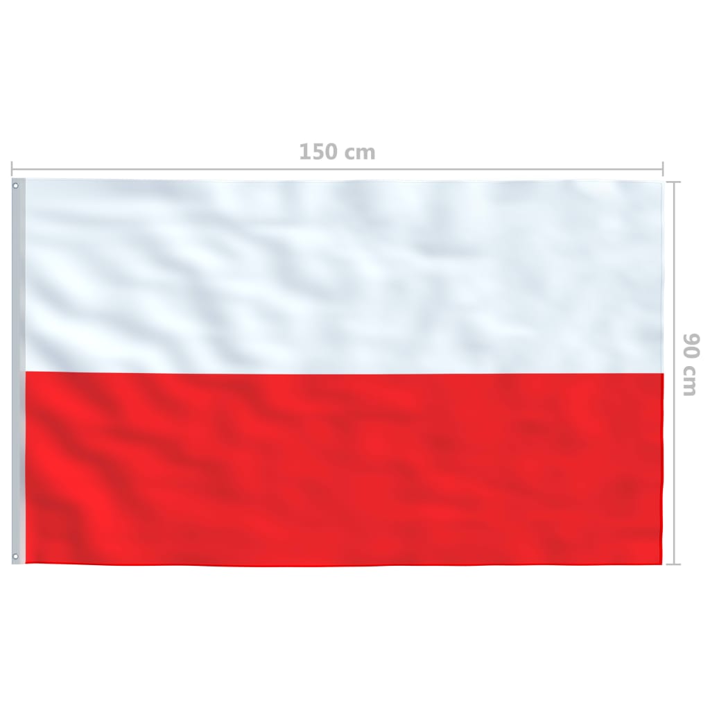 Bandiera della Polonia 90x150 cm | homemem39