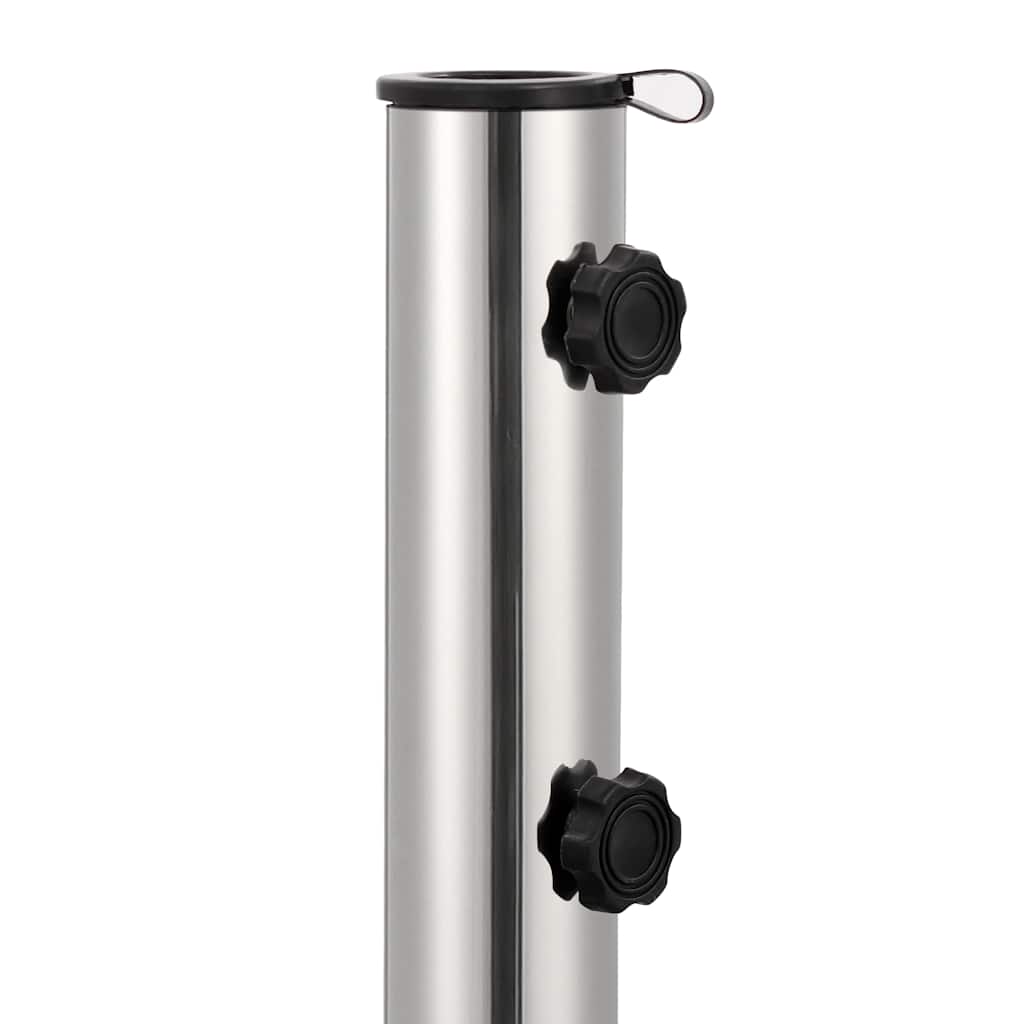 Base per Parasole in Granito 30 kg Quadrata Nera - homemem39