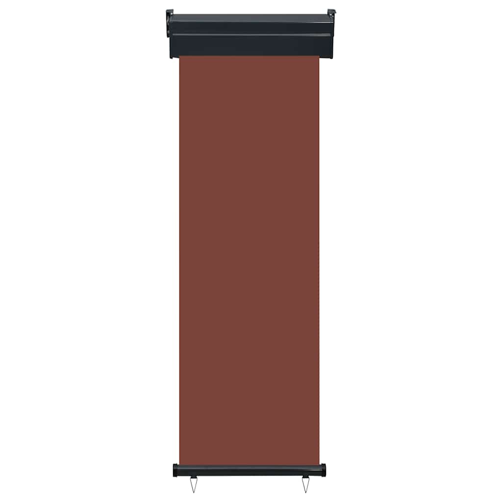 Tendalino Laterale per Balcone 65x250 cm Marrone - homemem39