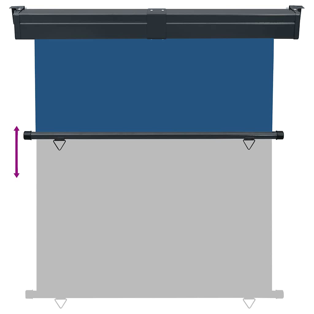 Tendalino Laterale per Balcone 165x250 cm Blu - homemem39