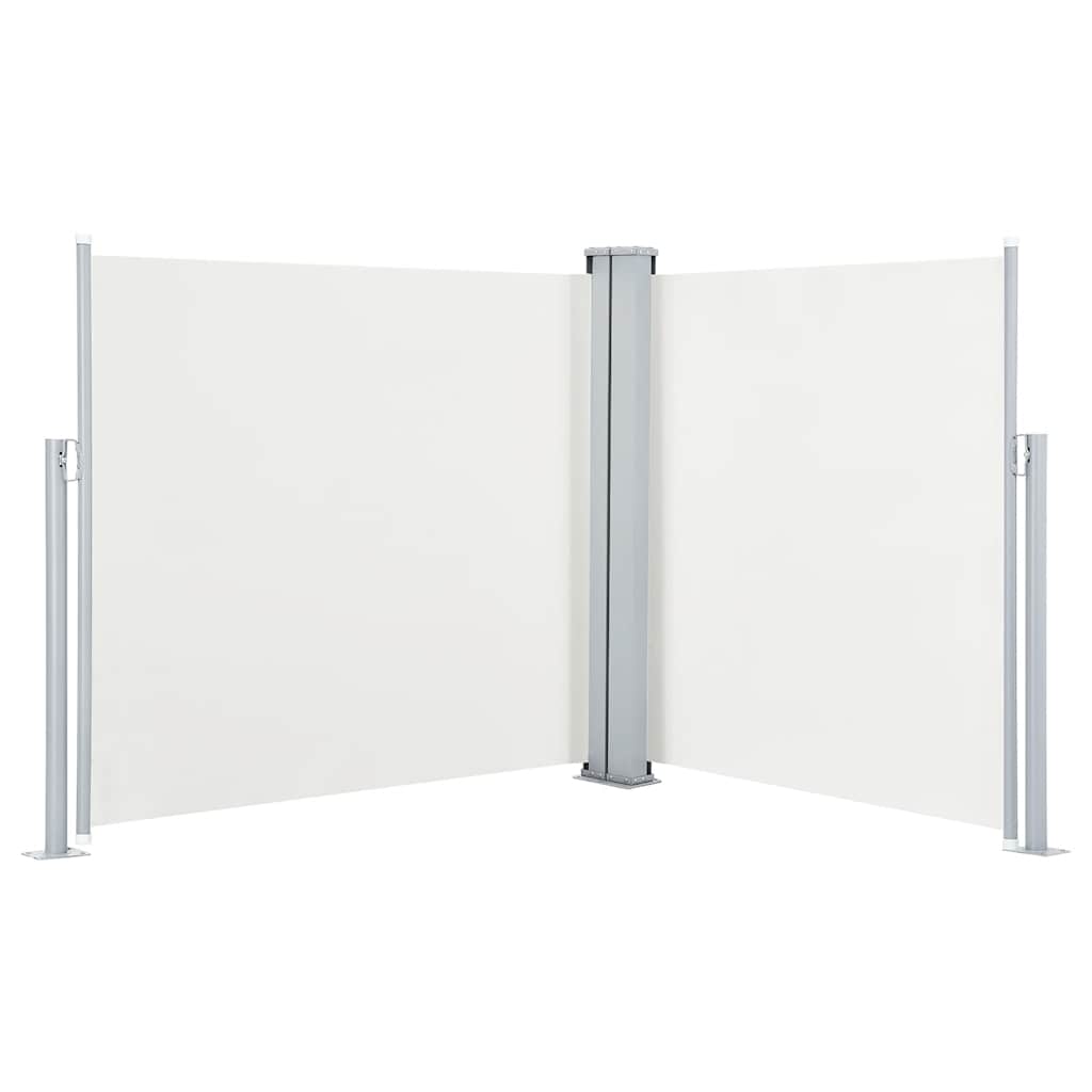 Tenda da Sole Laterale Retrattile Crema 100x600 cm - homemem39