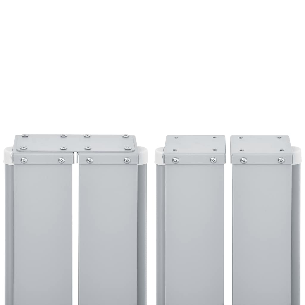 Tenda da Sole Laterale Retrattile Crema 100x600 cm - homemem39