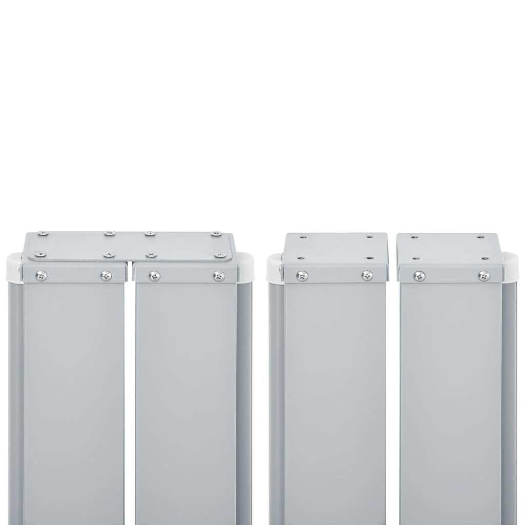 Tenda da Sole Laterale Retrattile Crema 120x600 cm - homemem39