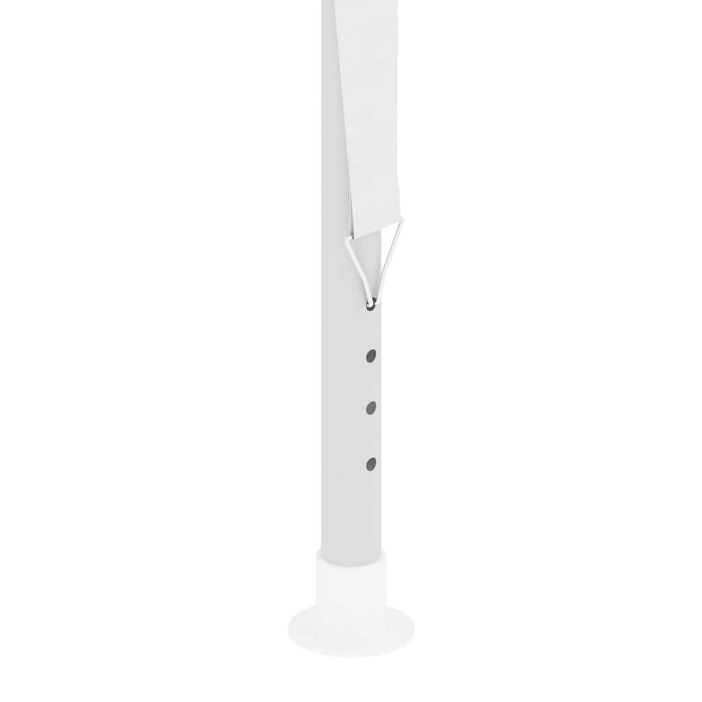 Gazebo Professionale con Pareti 2x2 m Bianco 90 g/m² - homemem39