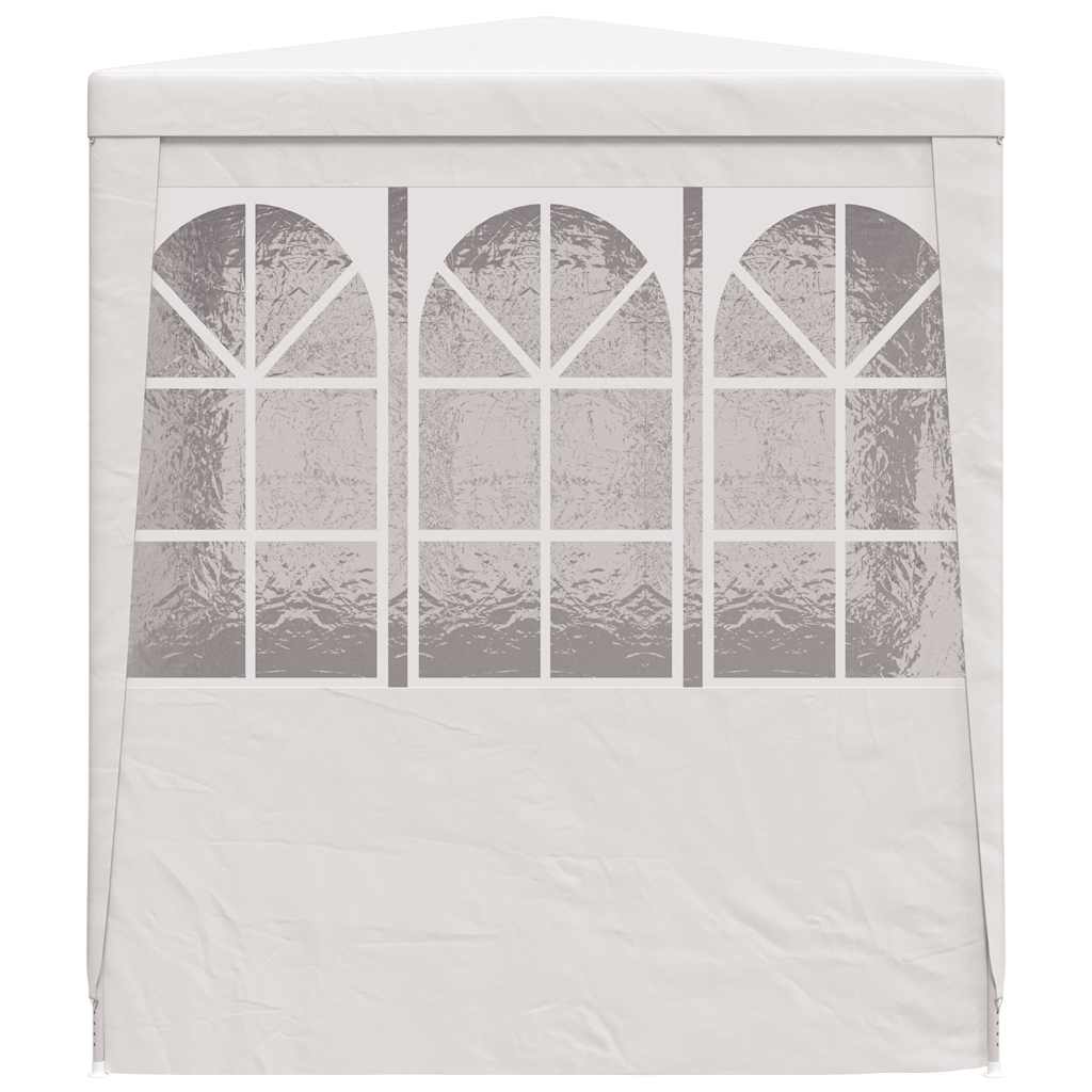 Gazebo Professionale con Pareti 2,5x2,5 m Bianco 90 g/m² - homemem39