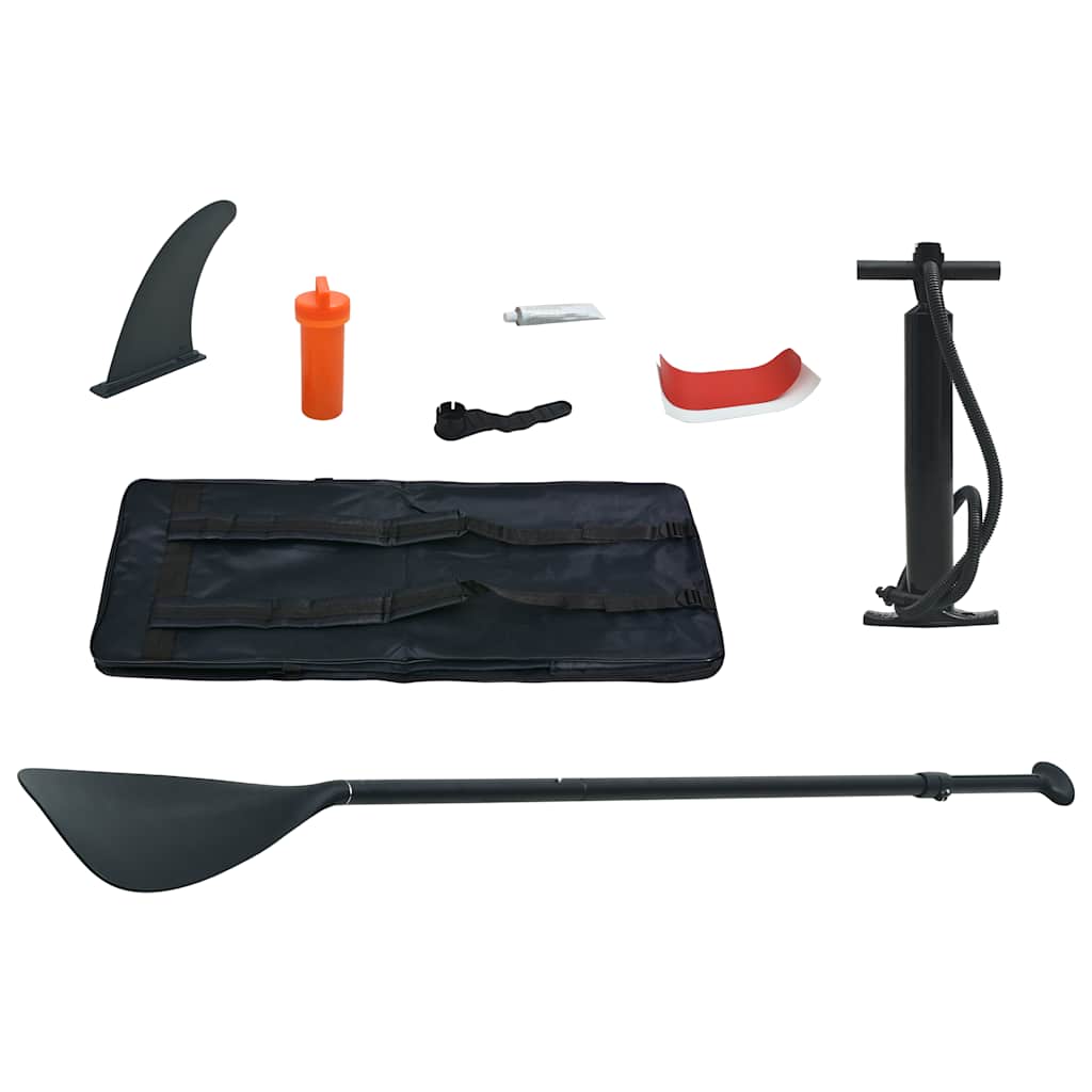 Set Tavola Gonfiabile da SUP con Vela Rosso e Bianco | homemem39