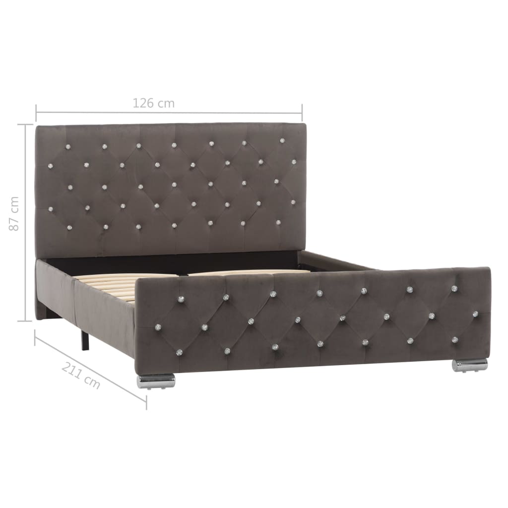 Giroletto Grigio in Tessuto 120x200 cm | homemem39