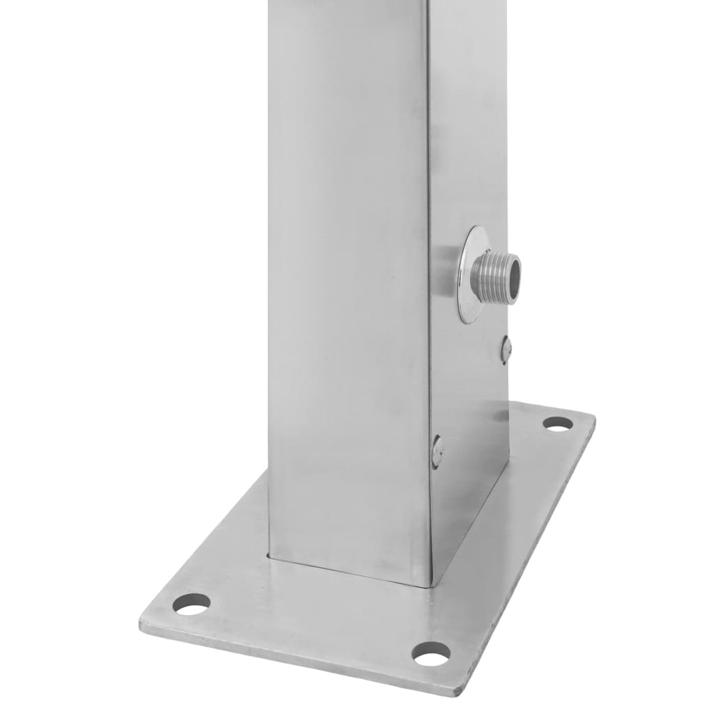Doccia da Giardino in Acciaio Inox Lineare