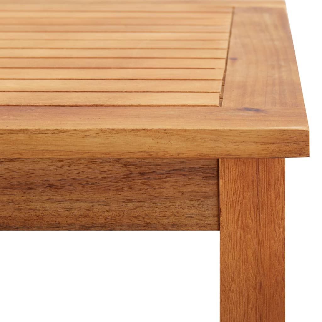 Garden Coffee Table 60x60x36 cm Acacia Wood