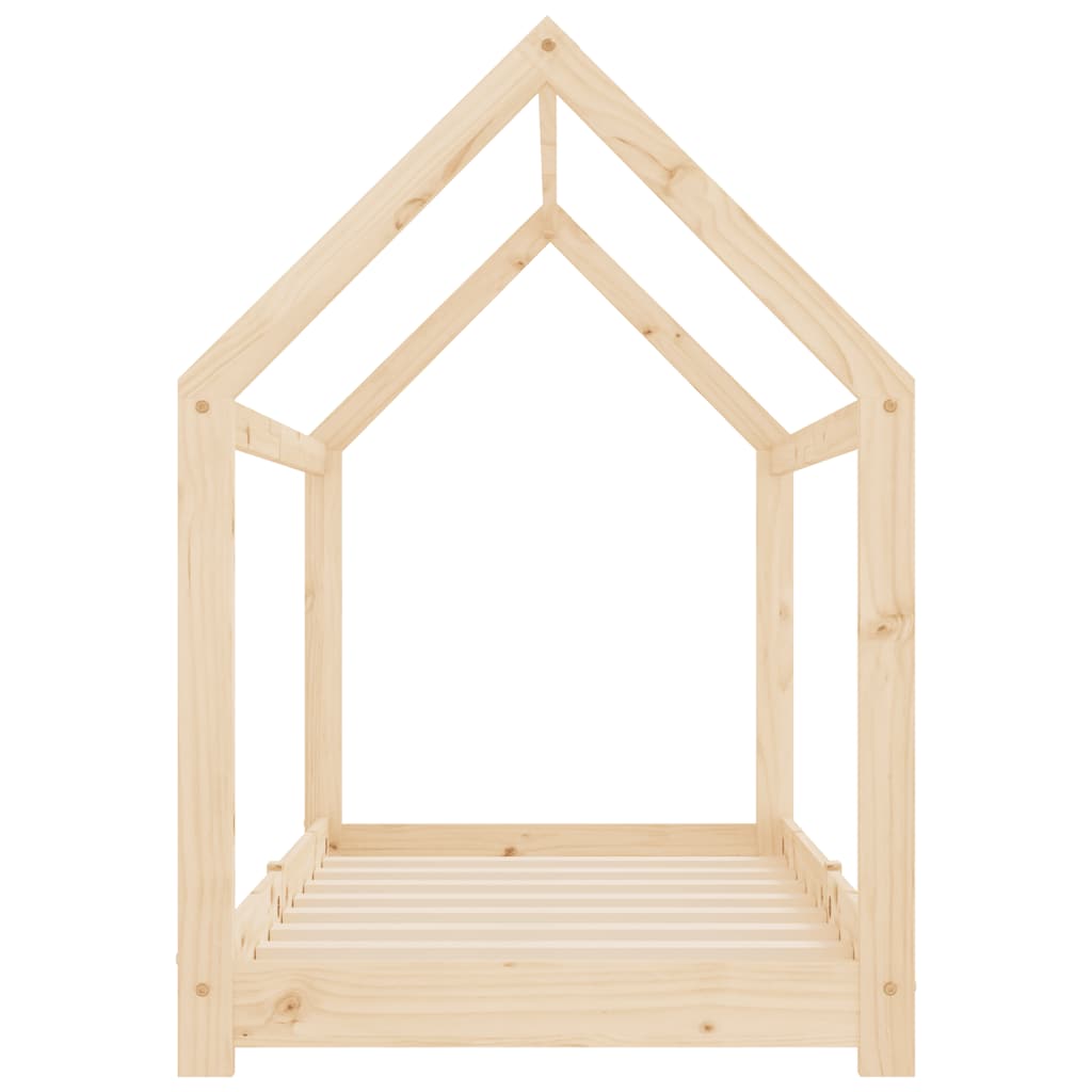 Giroletto per Bambini in Legno Massello di Pino 70x140 cm - homemem39