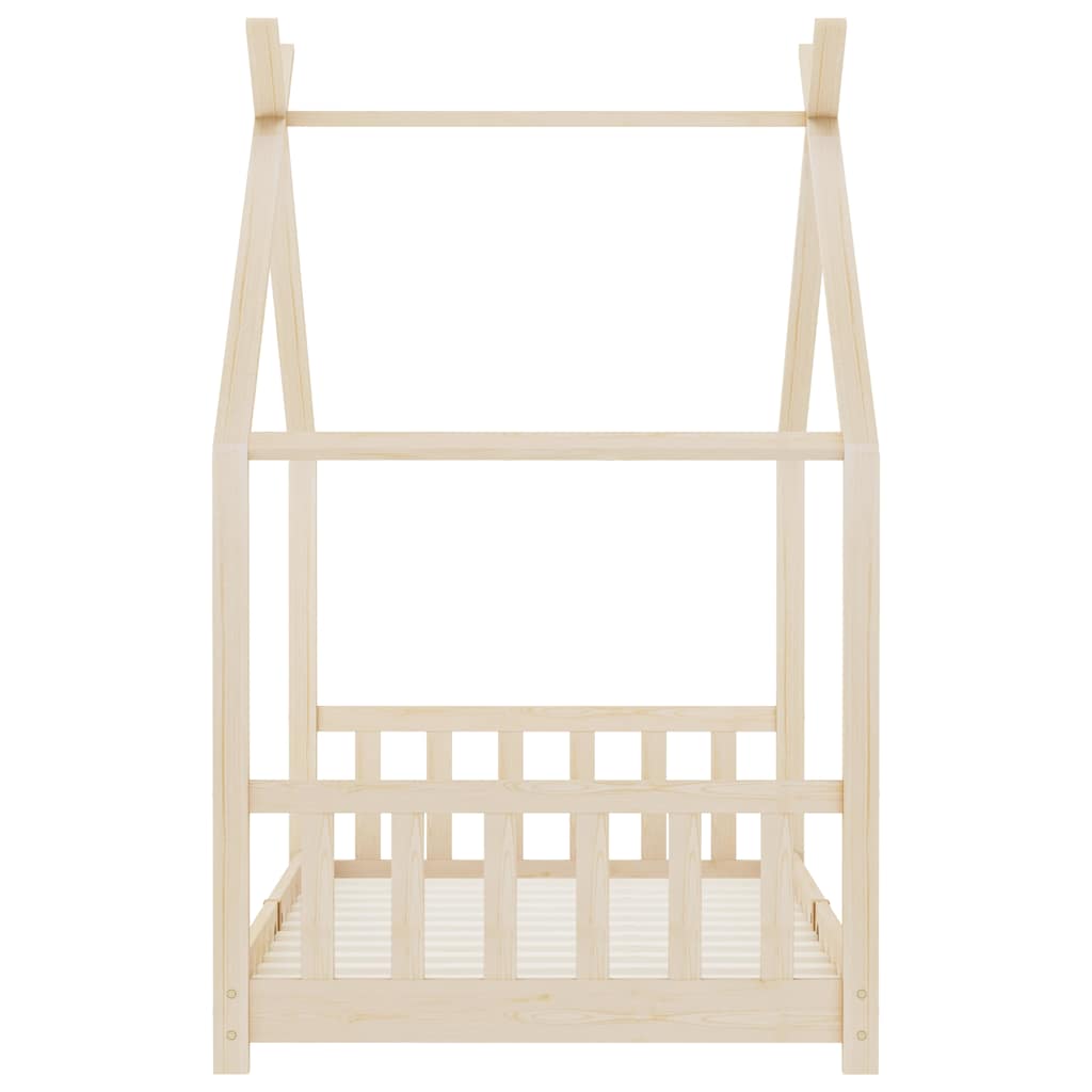 Giroletto per Bambini in Legno Massello di Pino 90x200 cm - homemem39