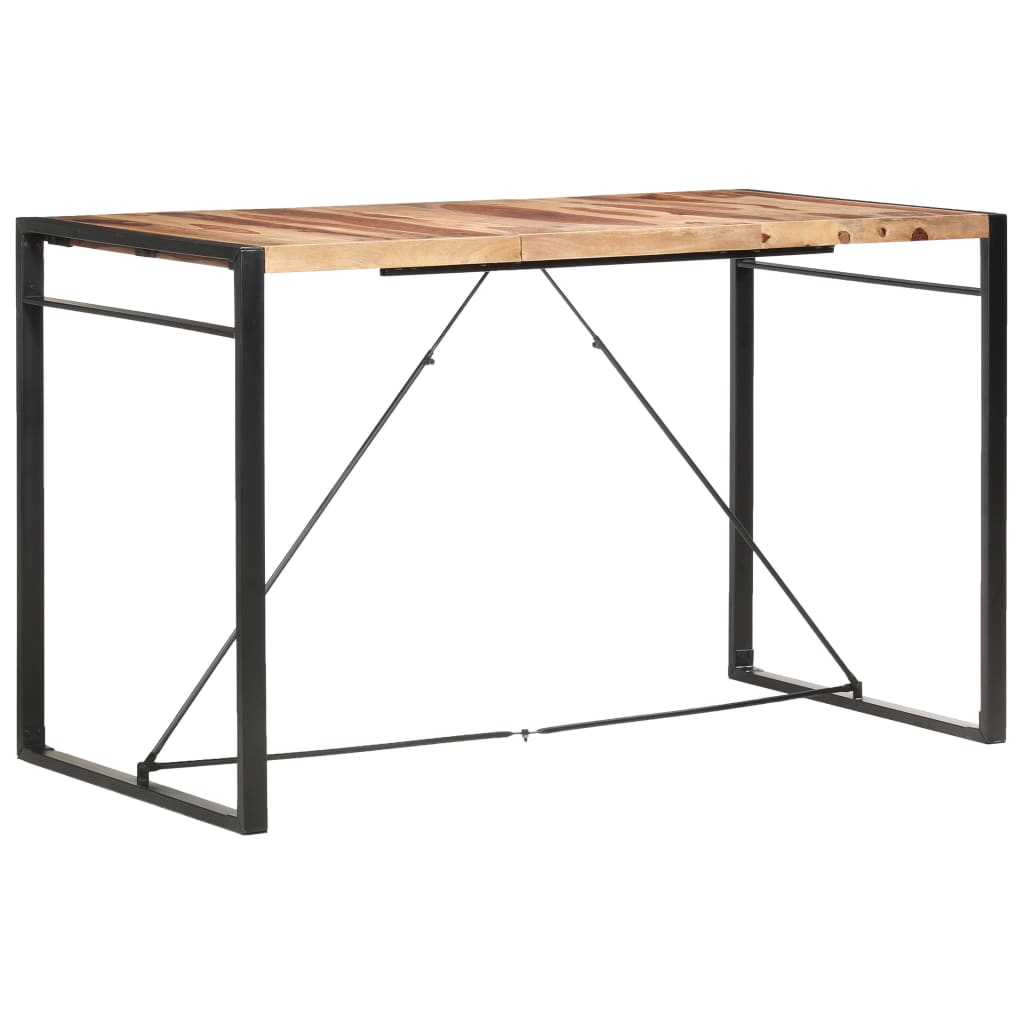 Tavolo da Bar 180x90x110cm in Legno Massello di Acacia - homemem39