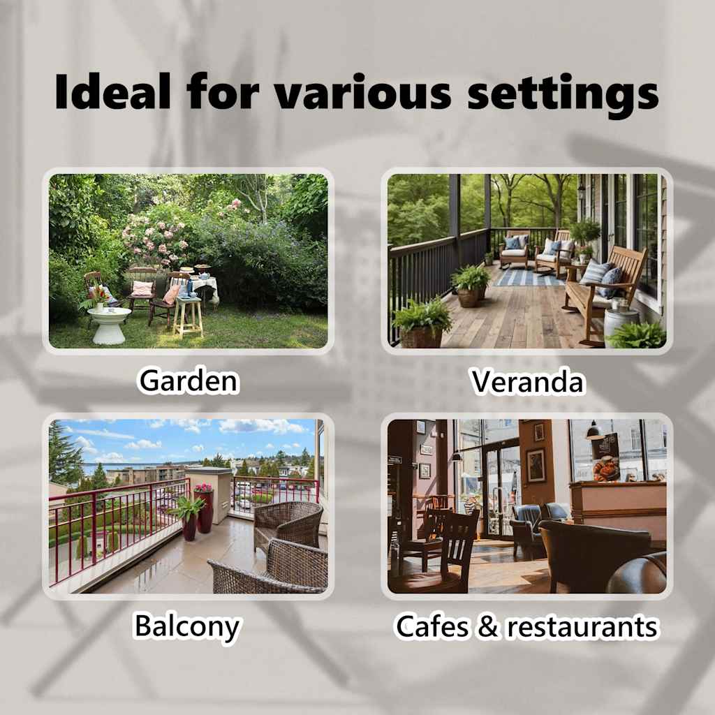 Tenda a Rullo per Esterni 120x270 cm Crema