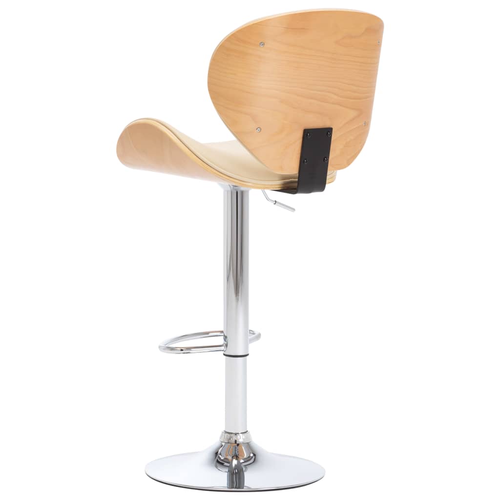 Sedia da Bar Crema in Similpelle - homemem39