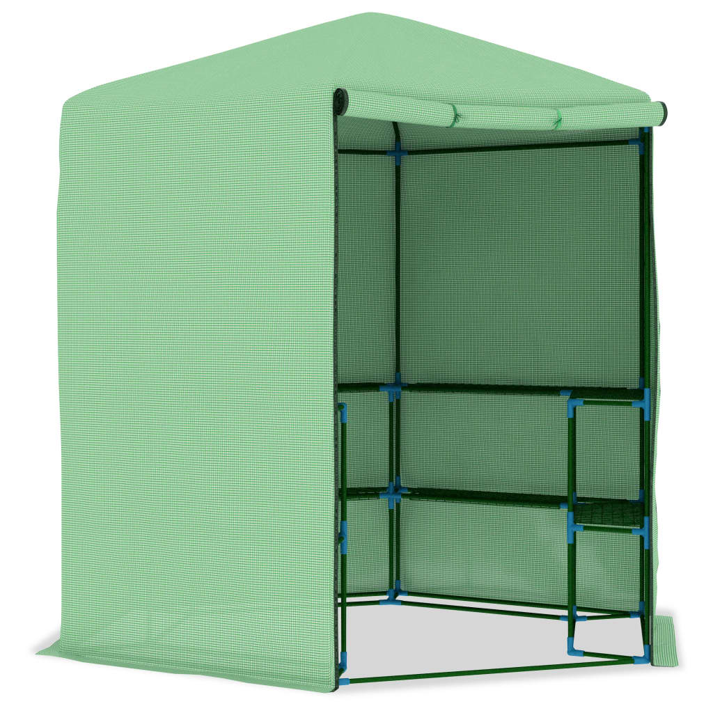 Serra con Ripiani in Acciaio 227x223 cm - homemem39