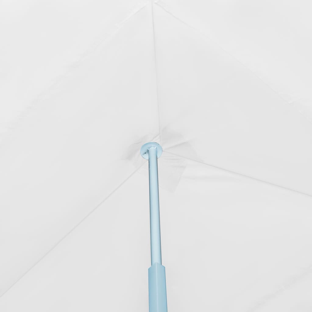 Tenda Pieghevole Pop-Up con 5 Pareti Laterali 3x9 m Bianca - homemem39