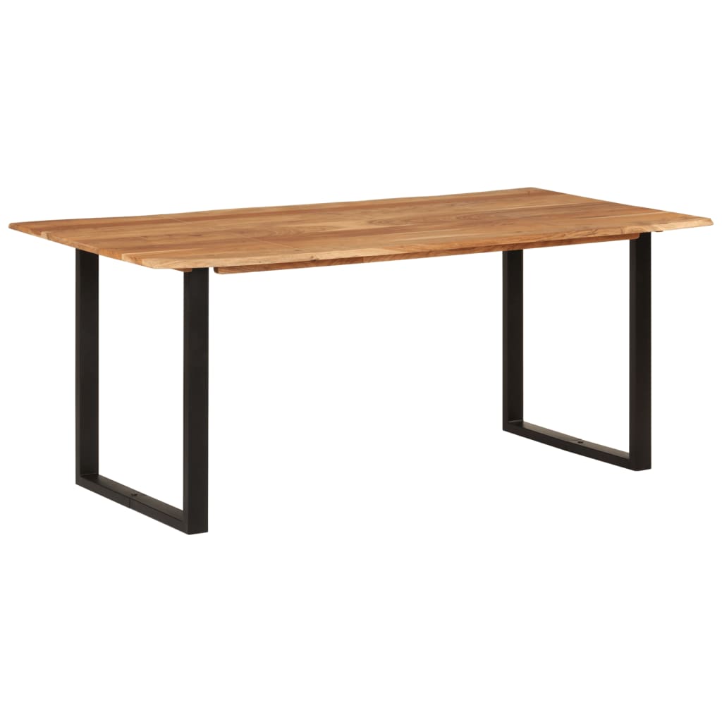 Tavolo da Pranzo 180x90x76 cm in Legno Massello di Acacia | homemem39
