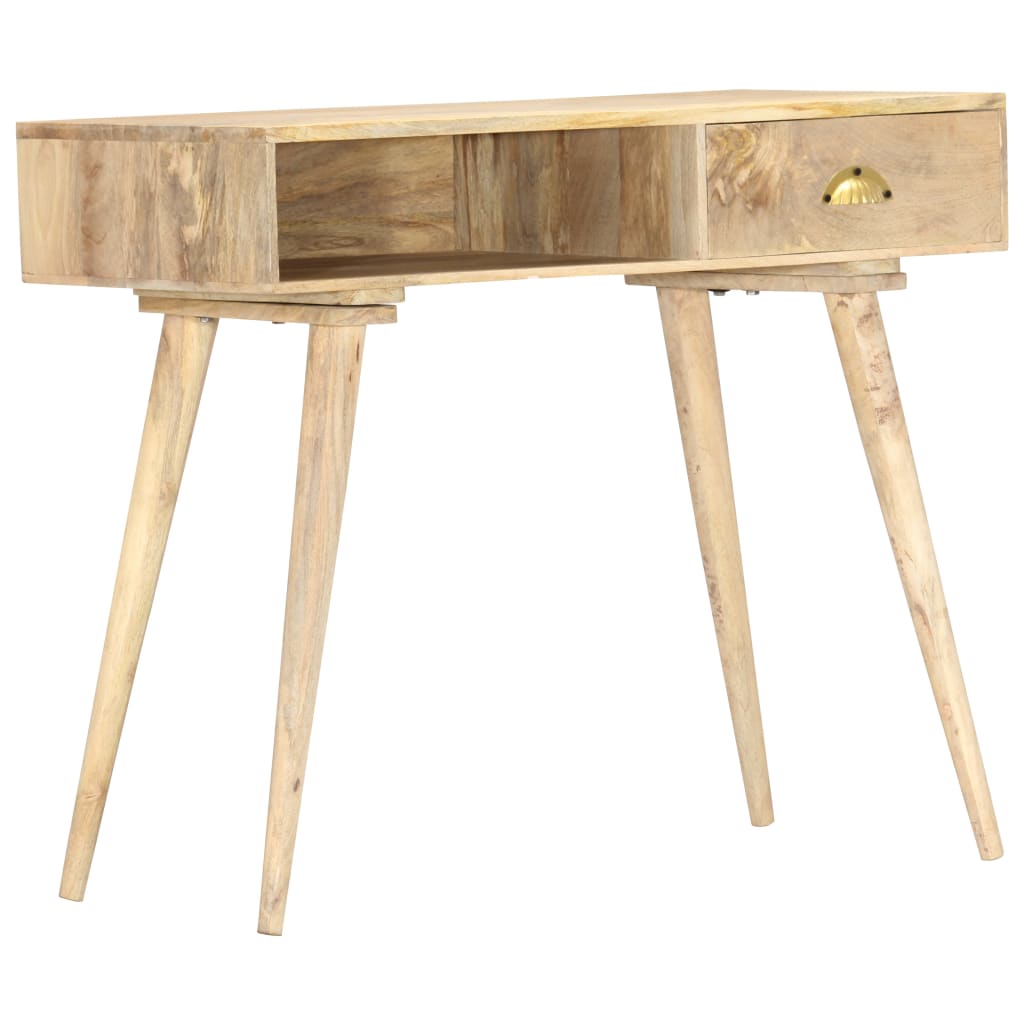 Tavolo Consolle 90x45x75 cm in Legno Massello di Mango | homemem39