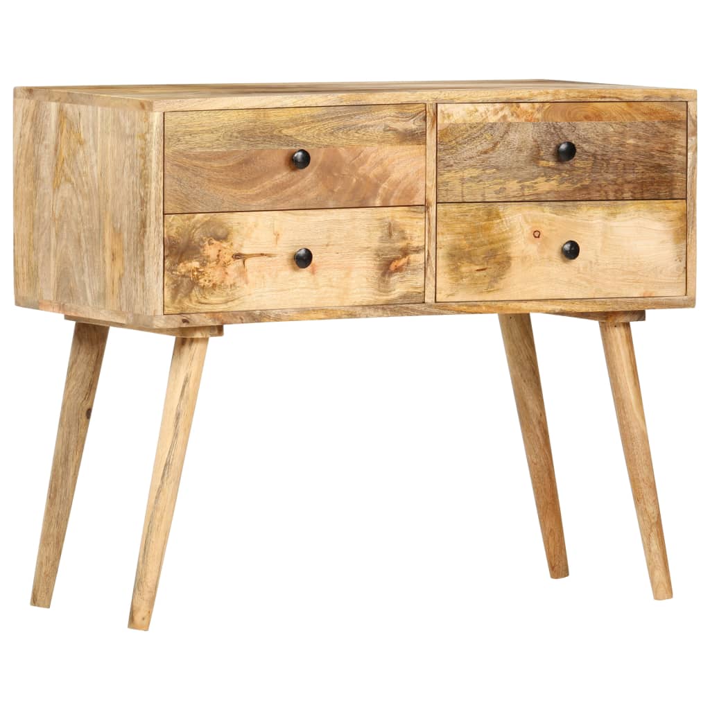 Credenza 85x40x71 cm in Legno Massello di Mango