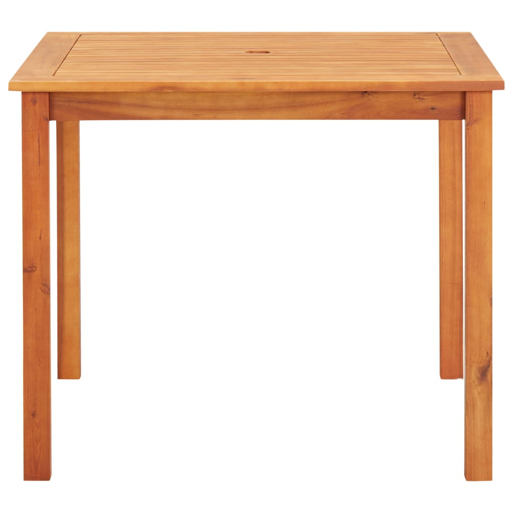 Set da Pranzo da Giardino 3 pz con Cuscini Massello di Acacia