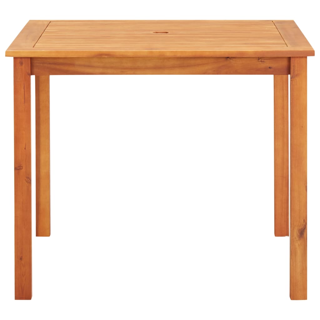 Set da Pranzo da Giardino 5 pz con Cuscini Massello di Acacia