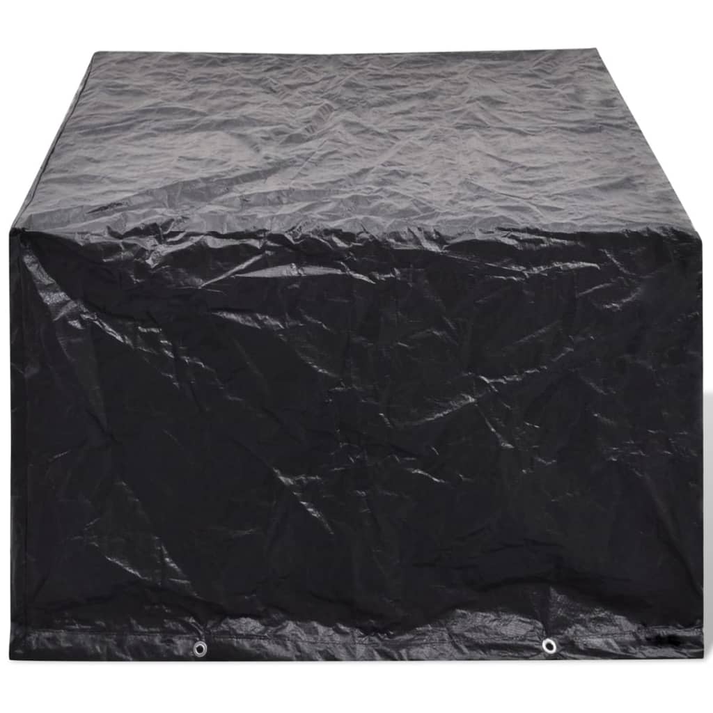 Coperture Arredi Giardino 2pz Polyrattan 4 Persone 180x140cm - homemem39