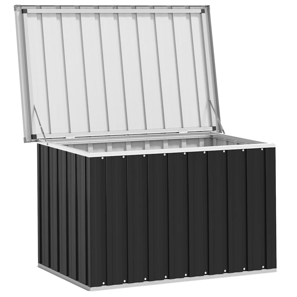 Baule da Giardino Antracite 109x67x65 cm - homemem39