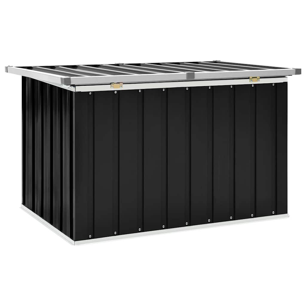 Baule da Giardino Antracite 109x67x65 cm - homemem39