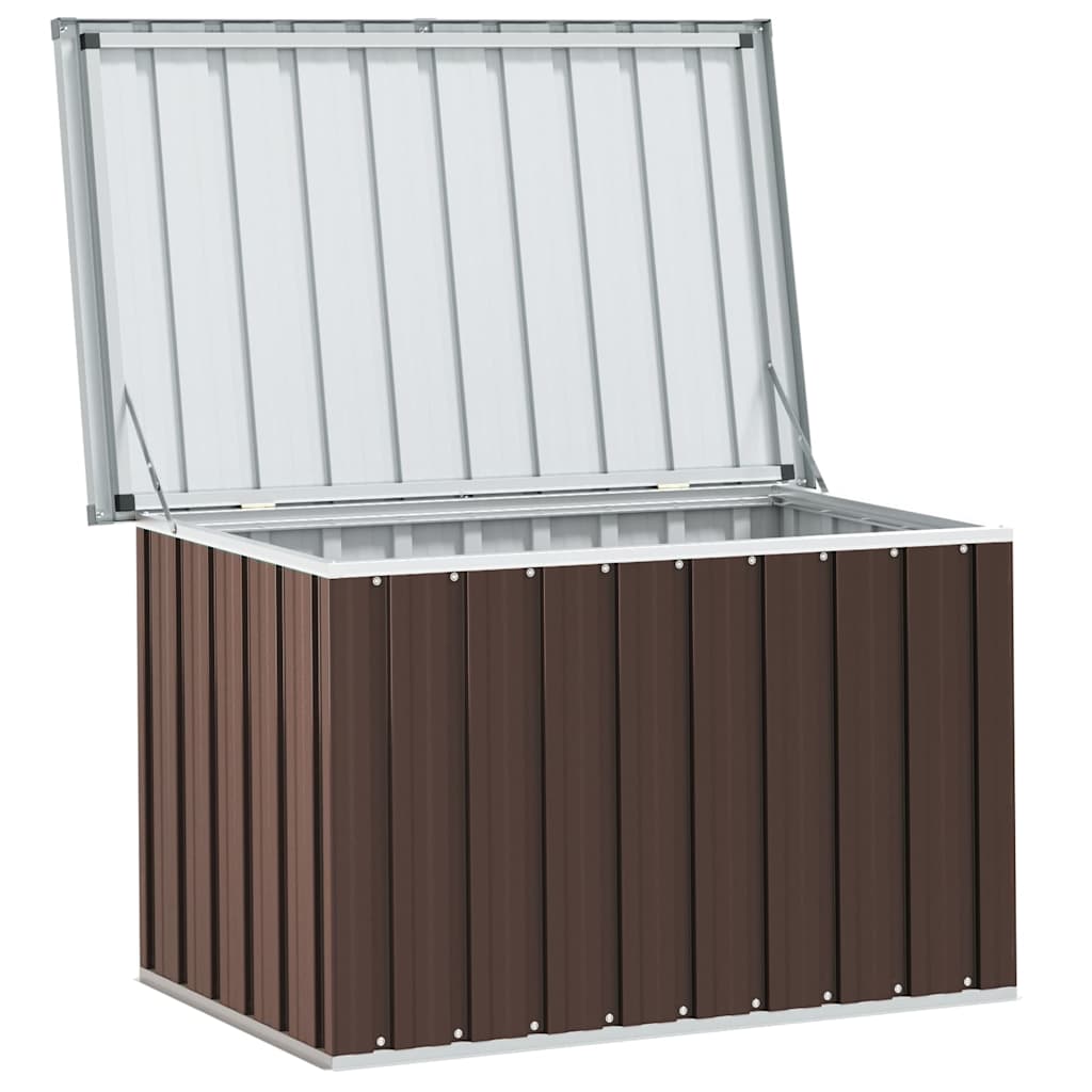Baule da Giardino Marrone 109x67x65 cm - homemem39