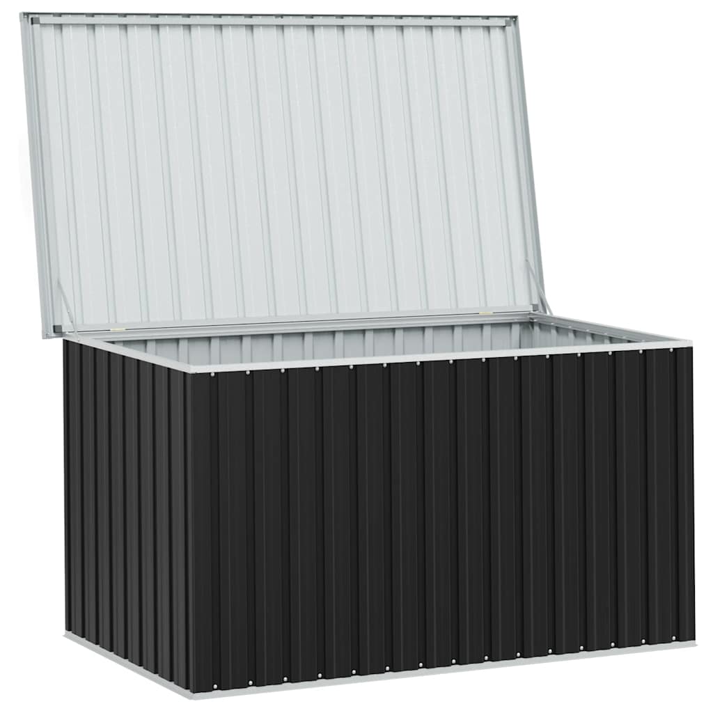 Baule da Giardino Antracite 171x99x93 cm - homemem39