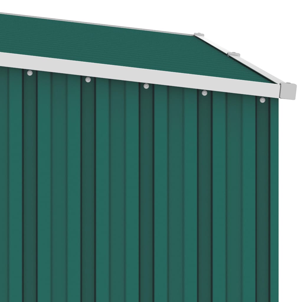 Capanno per Legna Verde 245x98x159 cm in Acciaio Zincato - homemem39