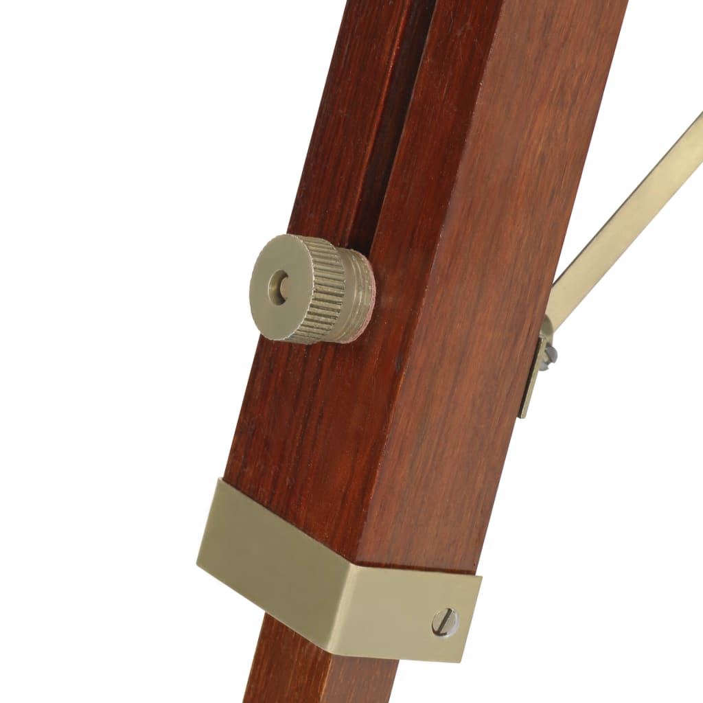 Lampada da Terra a Treppiede Legno Massello di Mango 69 cm | homemem39