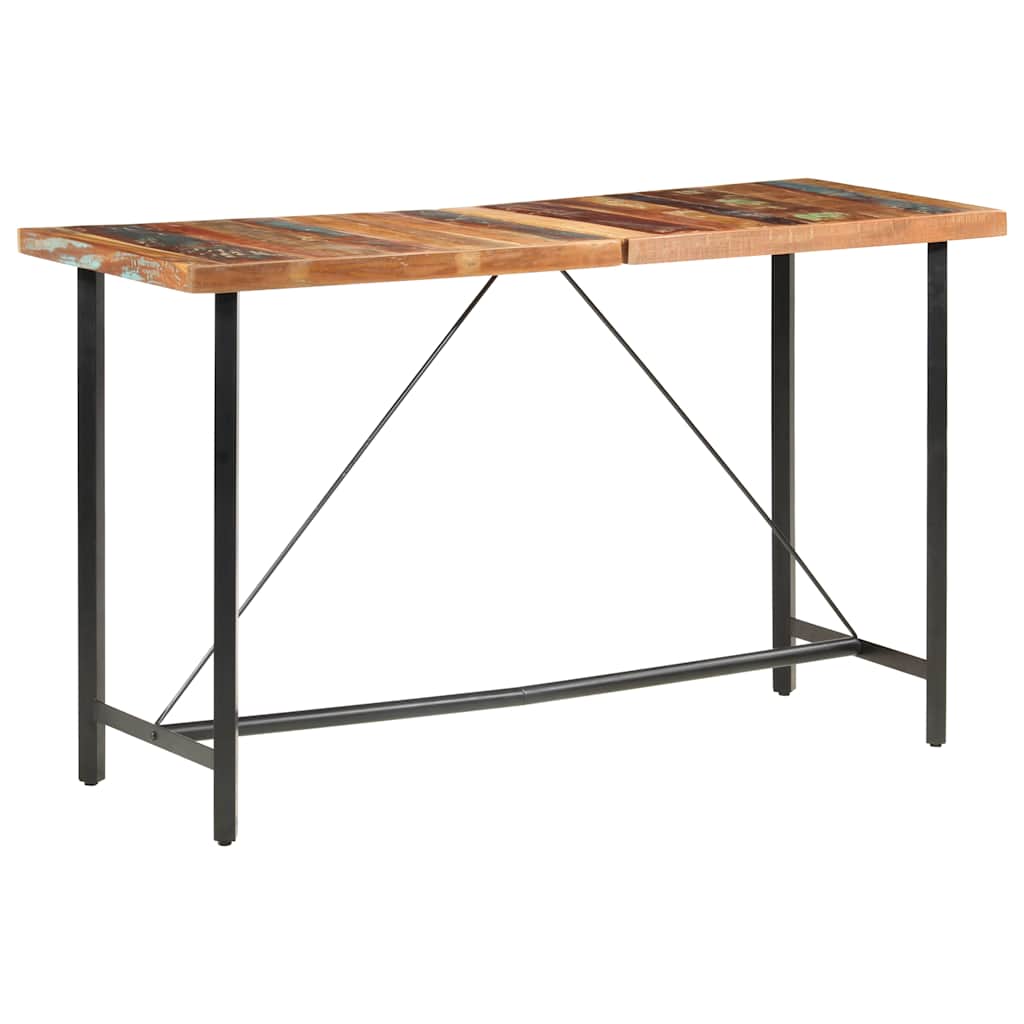 Tavolo da Bar 180x70x107 in Legno Massello di Recupero | homemem39