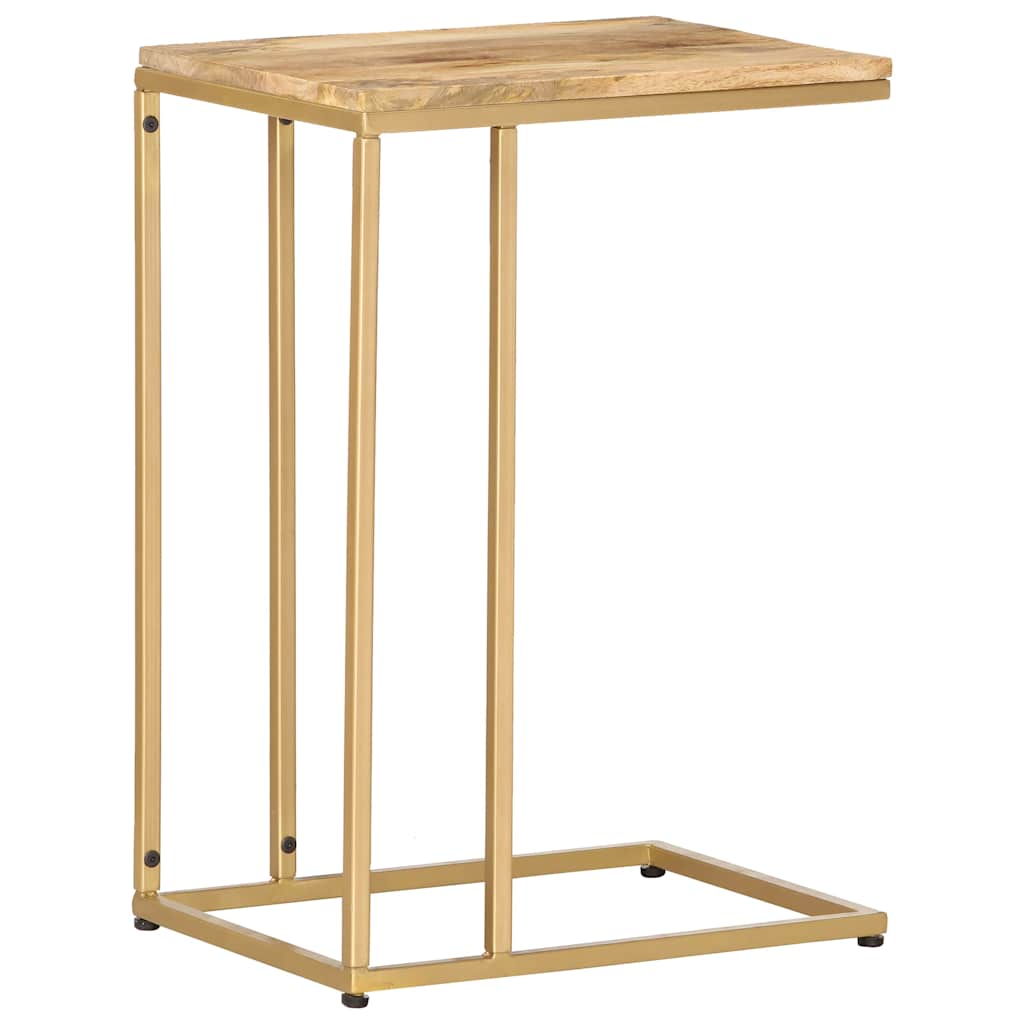 Tavolino di Servizio 35x45x65 cm in Legno Massello di Mango | homemem39
