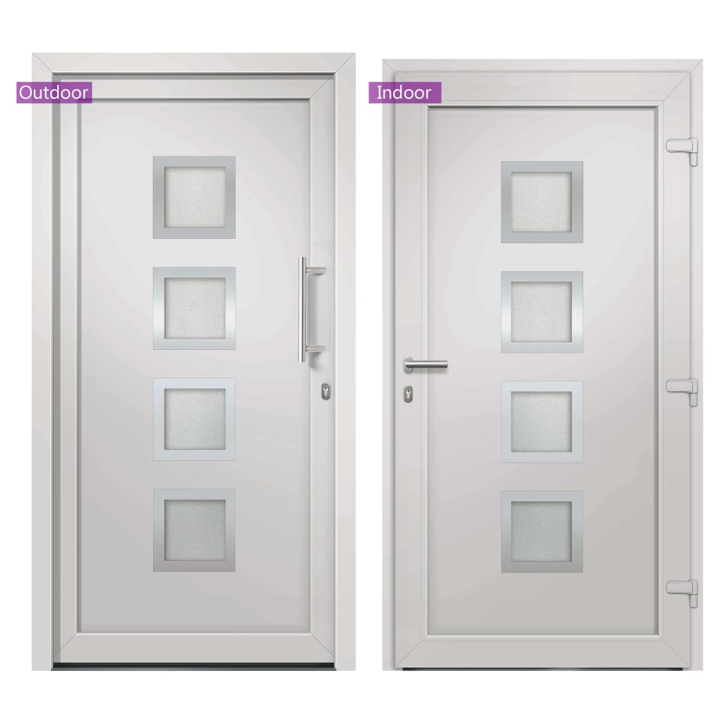 Porta di Ingresso Bianca 88x200 cm - homemem39