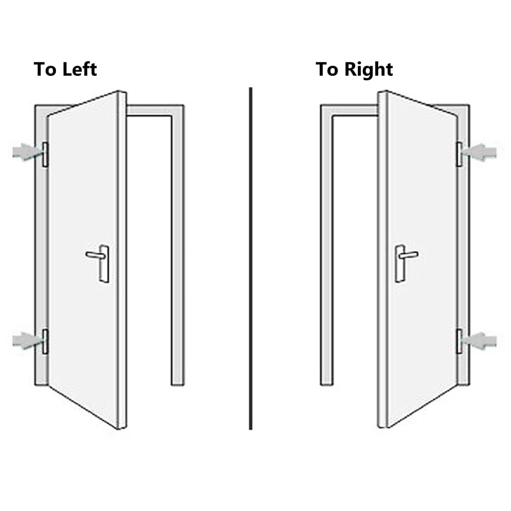 Porta di Ingresso Bianca 98x198 cm - homemem39