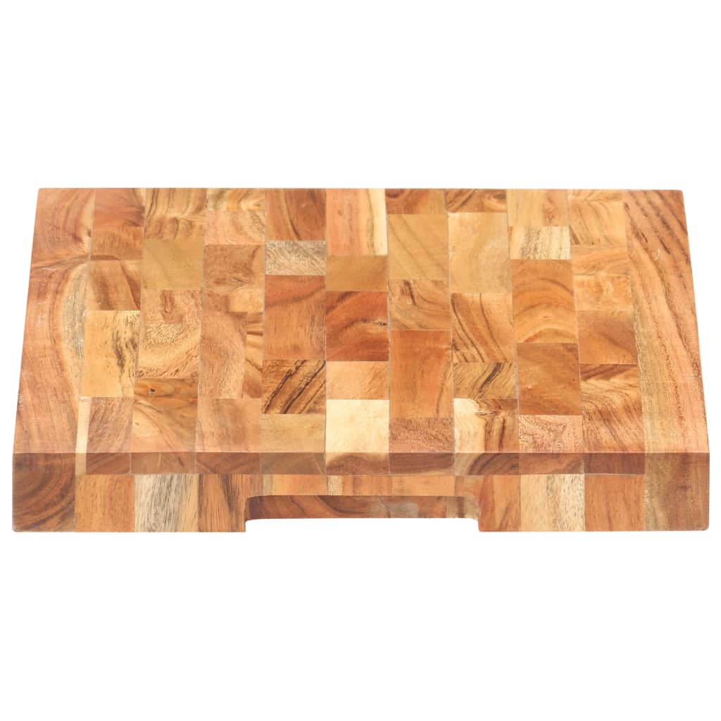 Tagliere 40x30x4 cm in Legno Massello di Acacia - homemem39