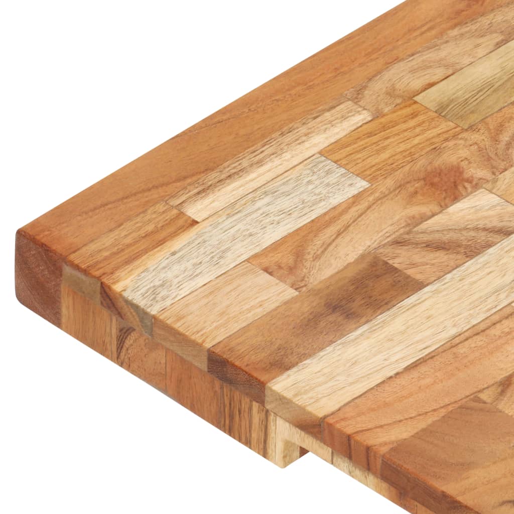 Tagliere 40x30x4 cm in Legno Massello di Acacia - homemem39