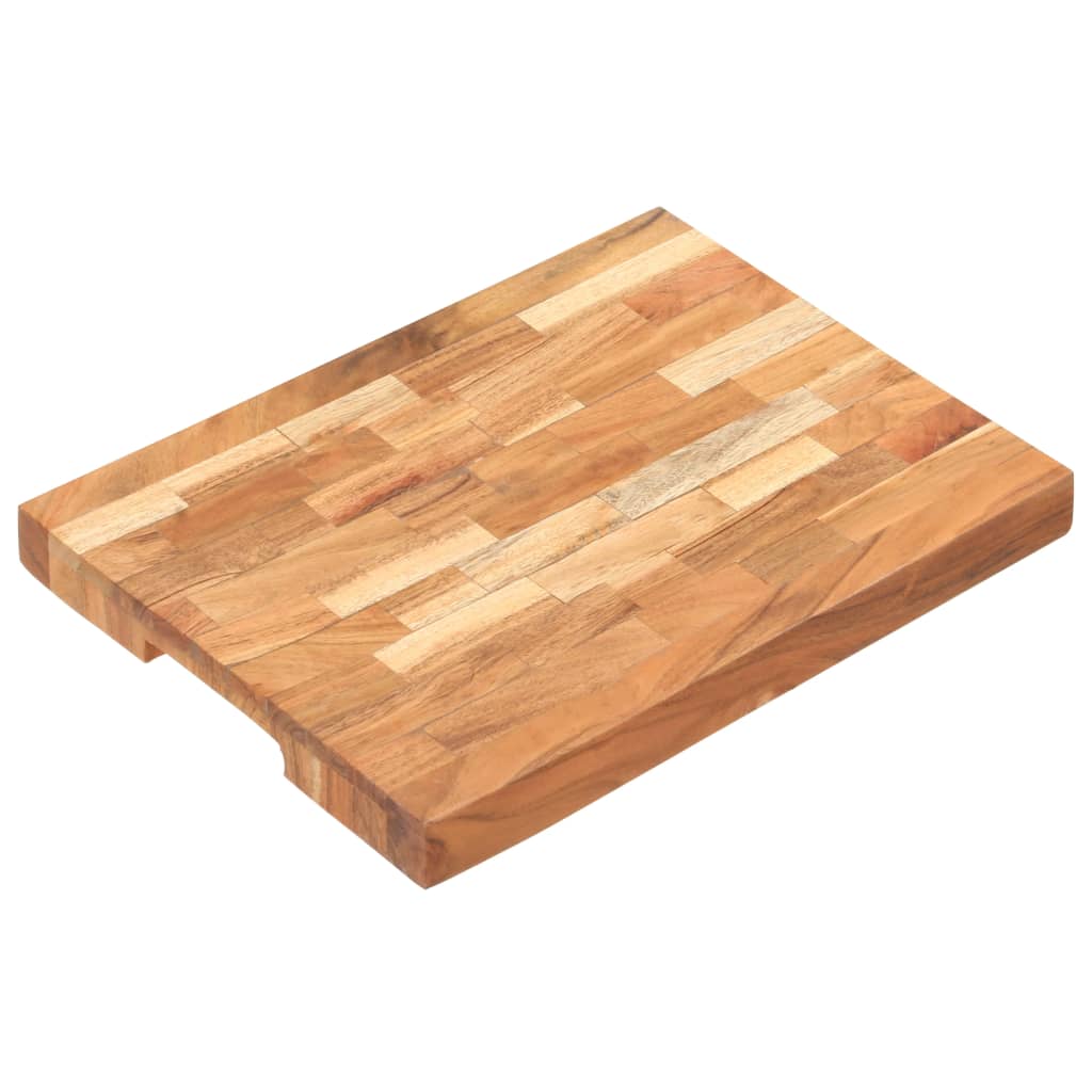 Tagliere 40x30x4 cm in Legno Massello di Acacia - homemem39