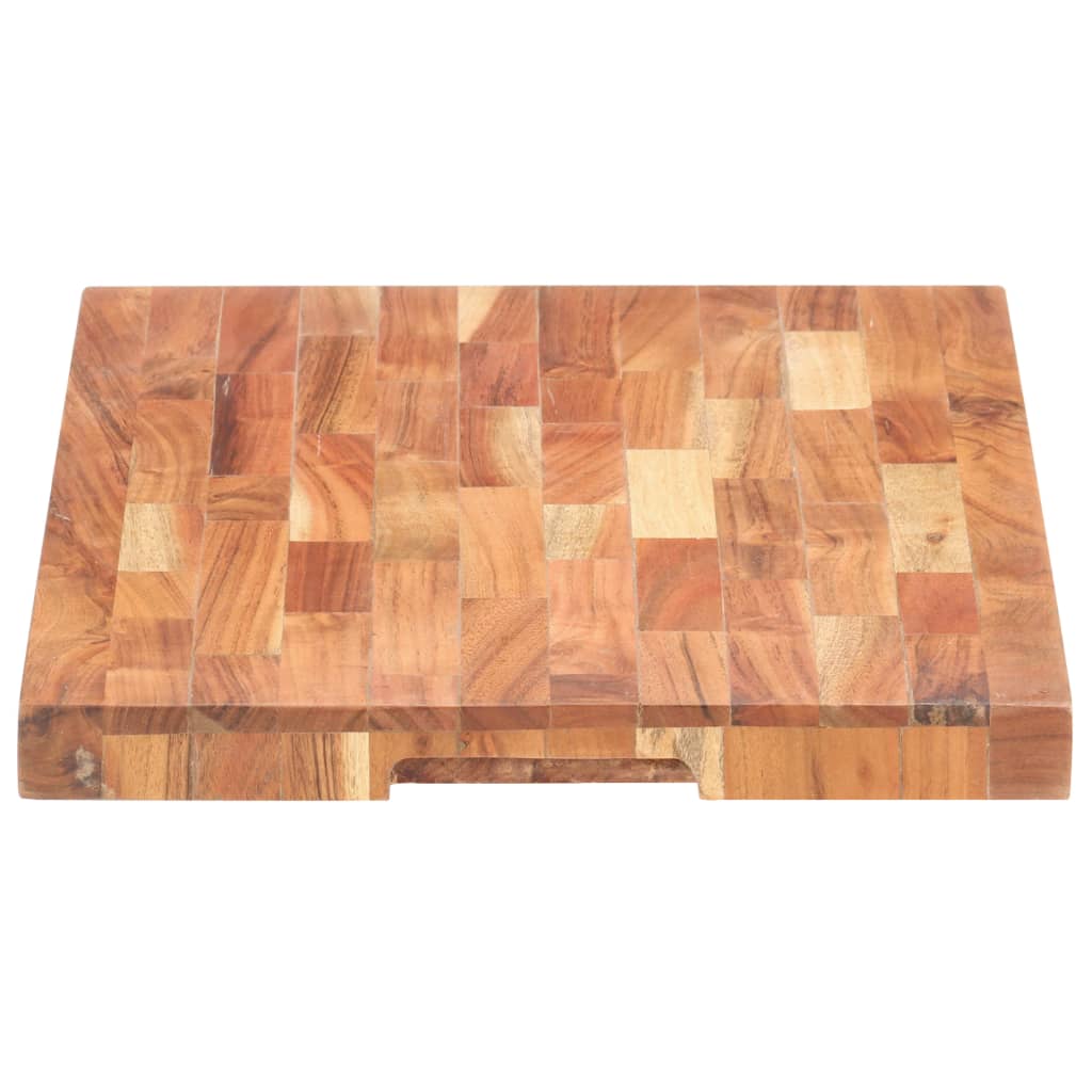 Tagliere 50x35x4 cm in Legno Massello di Acacia - homemem39