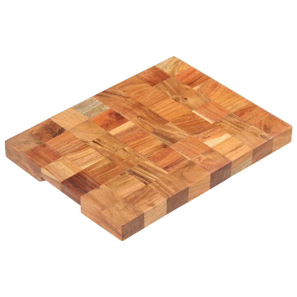 Tagliere 40x30x3,8 cm in Legno Massello di Acacia - homemem39