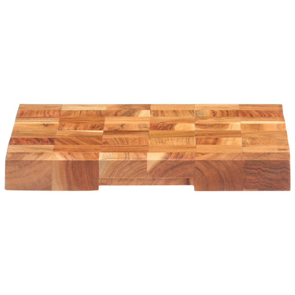 Tagliere 40x30x3,8 cm in Legno Massello di Acacia - homemem39