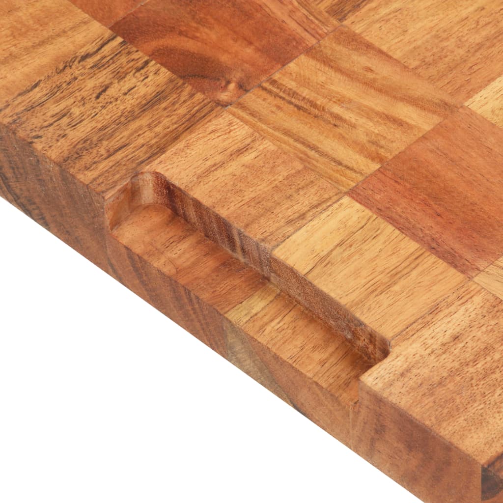 Tagliere 40x30x3,8 cm in Legno Massello di Acacia - homemem39