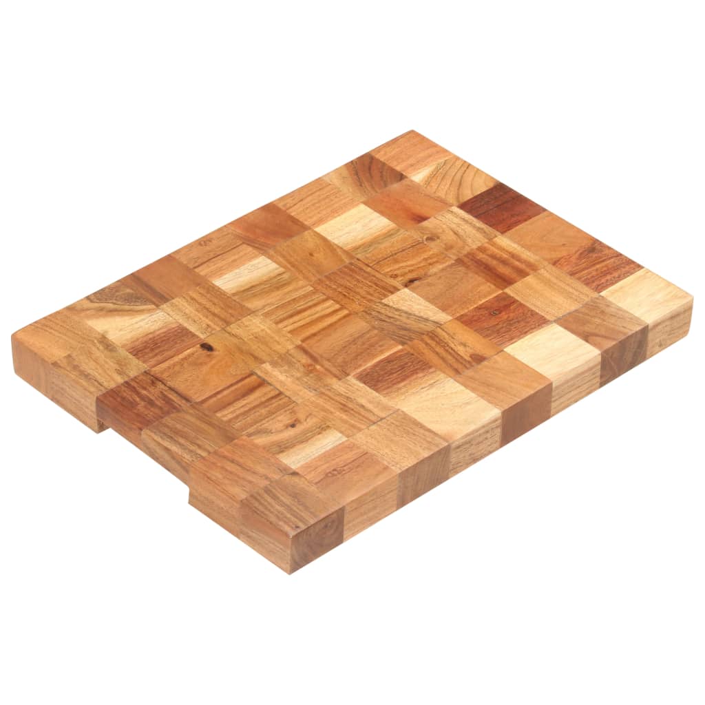 Tagliere 40x30x3,8 cm in Legno Massello di Acacia - homemem39
